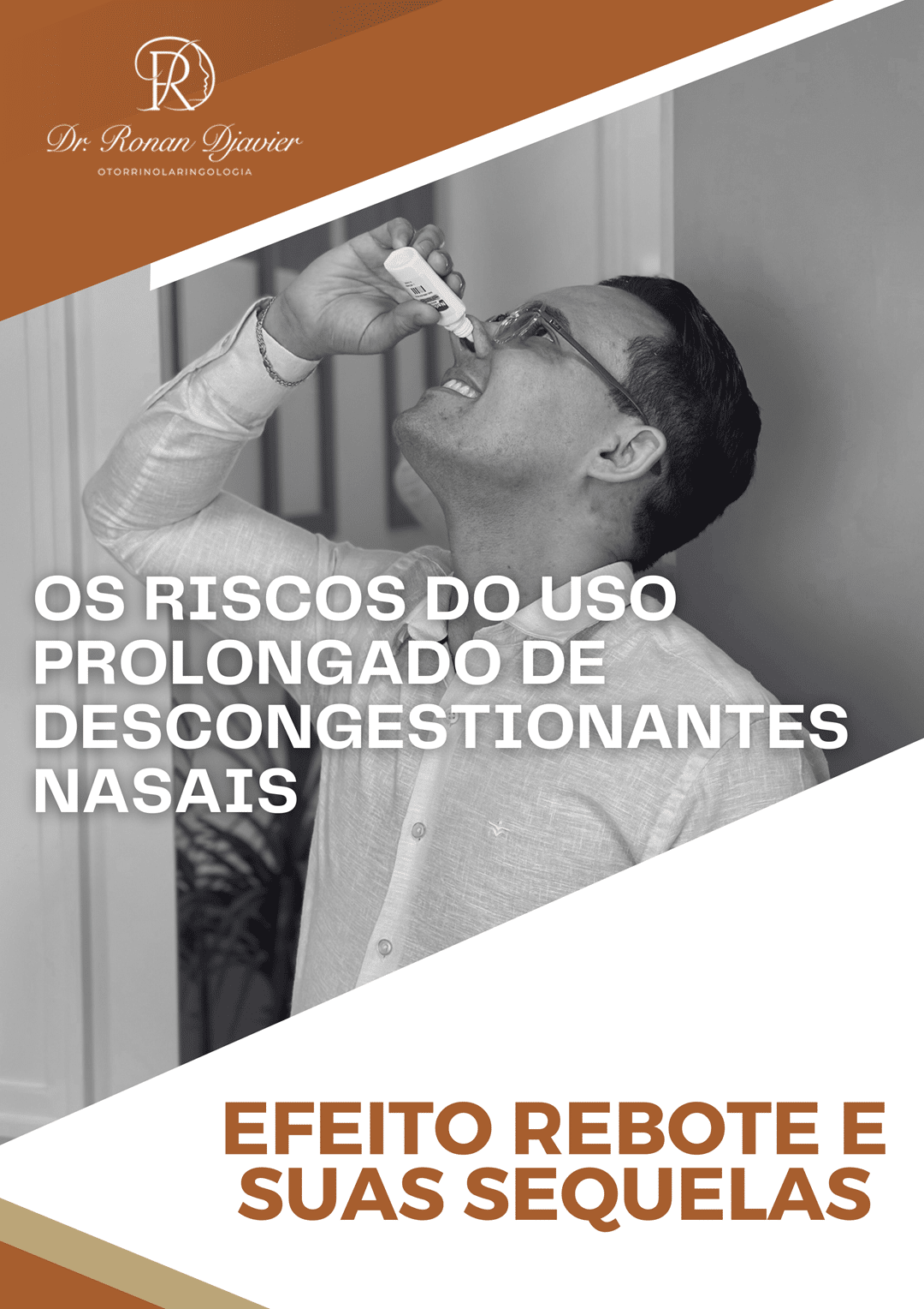 Capa do e-book sobre descongestionantes nasais