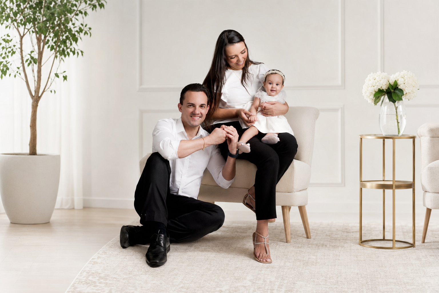 Dr. Ronan Djavier com família