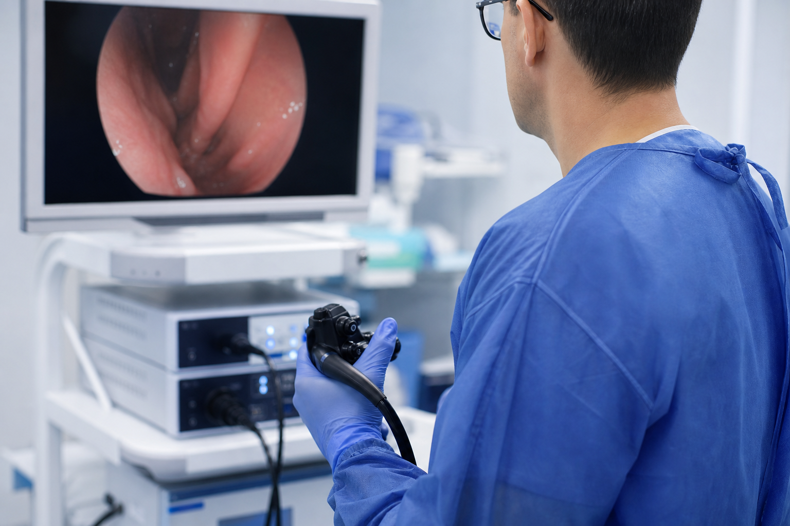 Exames de videoendoscopia